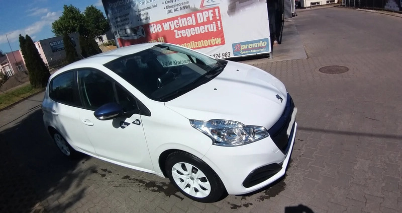 Peugeot 208 cena 25800 przebieg: 68300, rok produkcji 2015 z Krotoszyn małe 79
